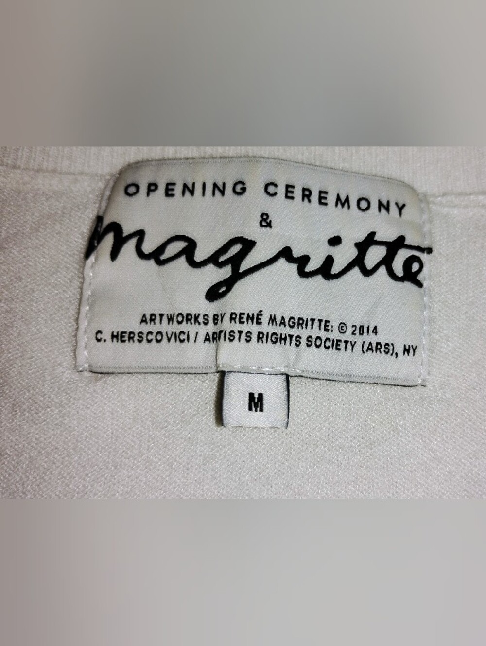 OPENING CEREMONY & MAGRITTE EMBROIDERED TOP - Picture 2 of 13
